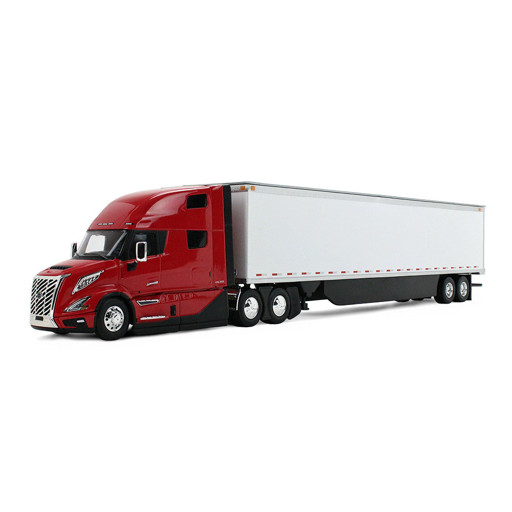 First Gear 50-3515 1:50 Red/White Volvo VNL 860 High-Roof Sleeper & 53' Trailer