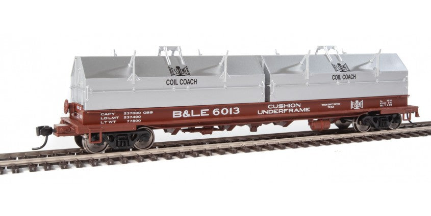 Walthers 920-105213 HO Bessemer & Lake Erie 50' Evans Cushion Coil Car #6013