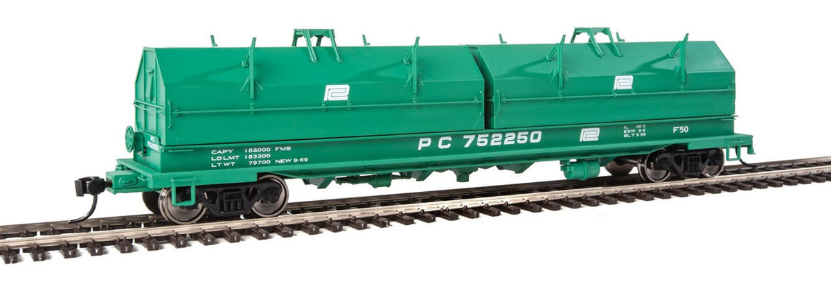 Walthers 920-105233 HO Penn Central 50' Evans Cushion Coil Car #752250