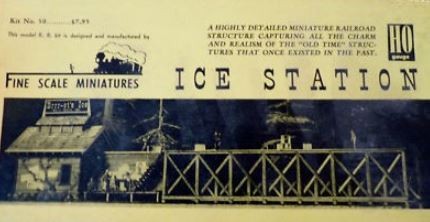 Fine Scale Models 50 HO Scale Ice Station Laser-Cut Craftsman Kit
