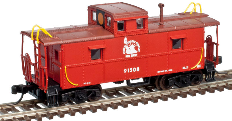 Atlas 50002585 N Central of Jersey Central Cupola Caboose #91508