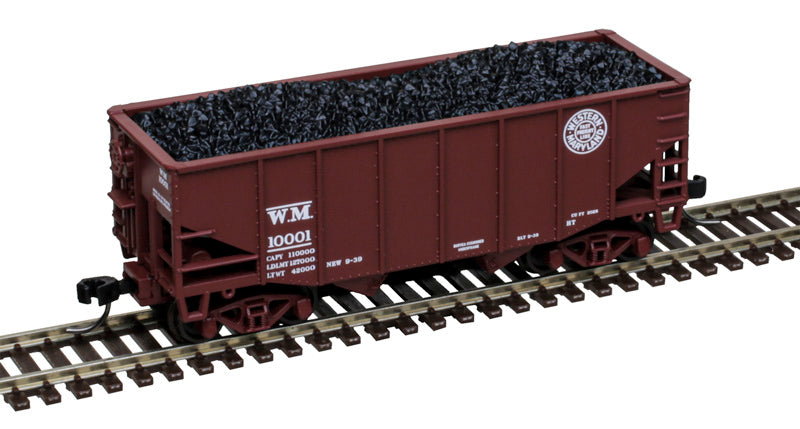 Atlas 50007227 N WM 55 Ton Fishbelly Hopper #10000, #10403, #10674 (Set of 3)