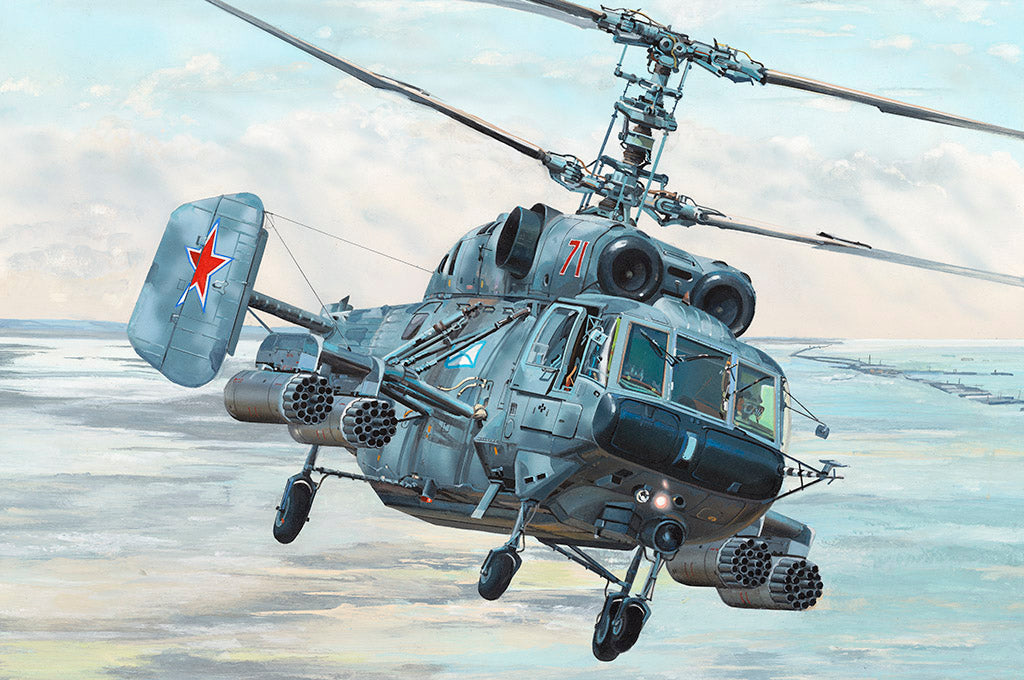 Trumpeter 05110 1:35 Kamov Ka-29 Helix-B Military Aircraft Helicopter Model Kit
