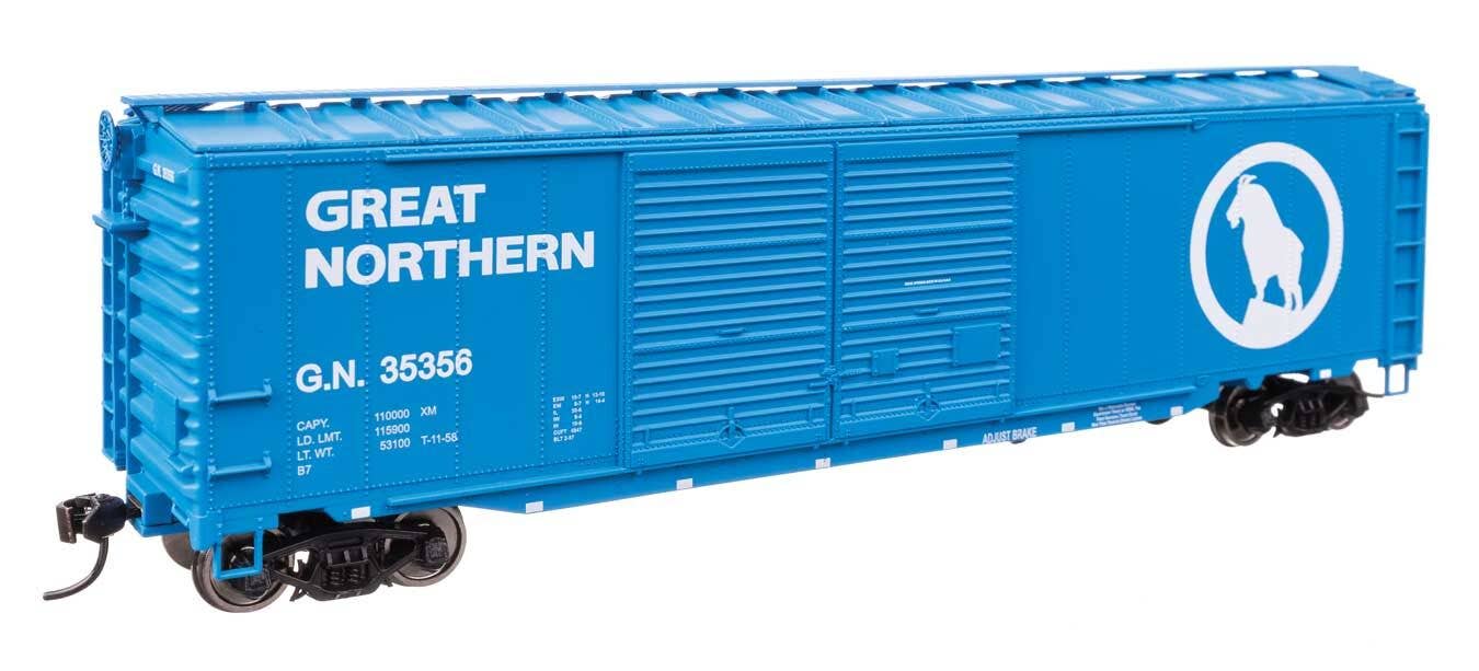 Walthers 910-46606 HO GN 50' AAR Improved Double-Door Boxcar RTR #35356