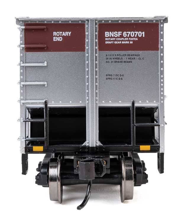 Walthers 910-55910 HO BNSF 50' Bethgon Coalporter Gondola RTR (Set of 3)