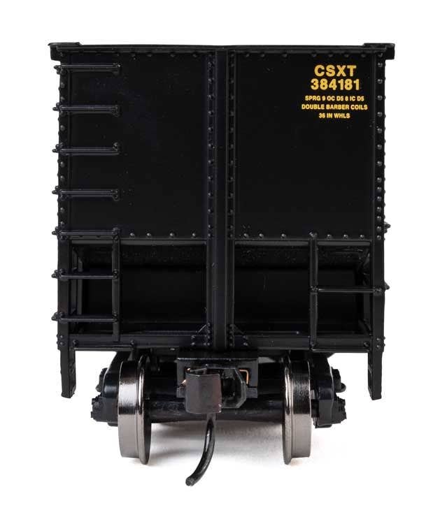 Walthers 910-55912 HO CSX 50' Bethgon Coalporter Gondola RTR (Set of 3)