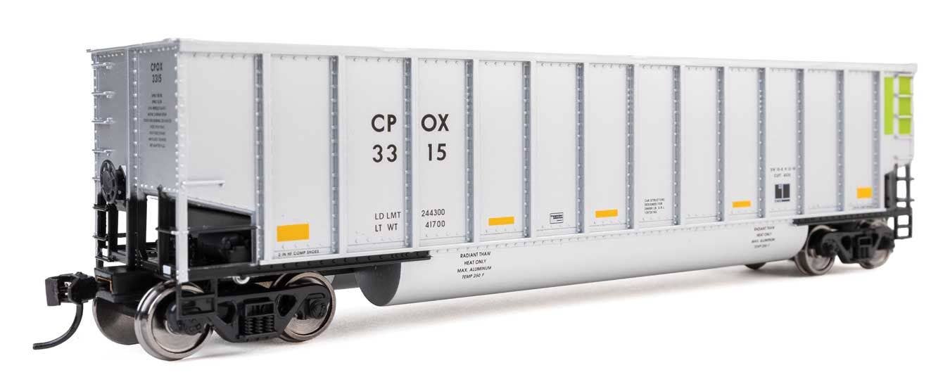 Walthers 910-55914 HO CPOX 50' Bethgon Coalporter Gondola RTR (Set of 3)