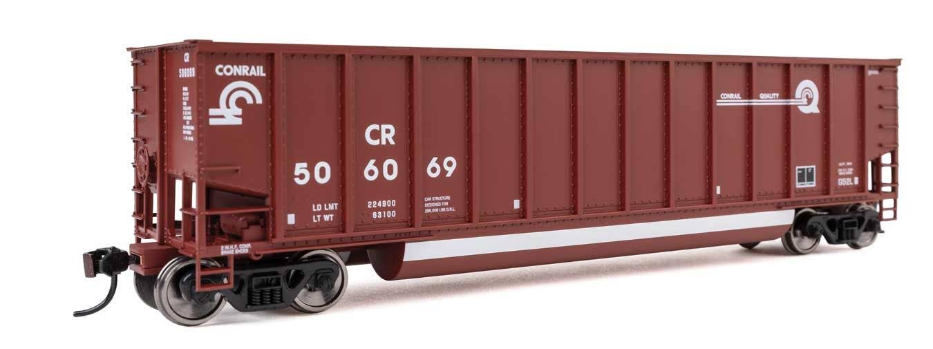 Walthers 910-55916 HO Conrail 50' Bethgon Coalporter Gondola RTR (Set of 3)