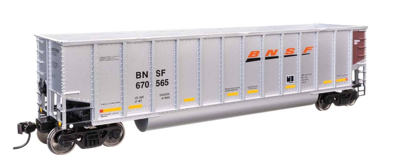 Walthers 910-57200 HO BNSF 50' Bethgon Coalporter Gondola Ready to Run #670565