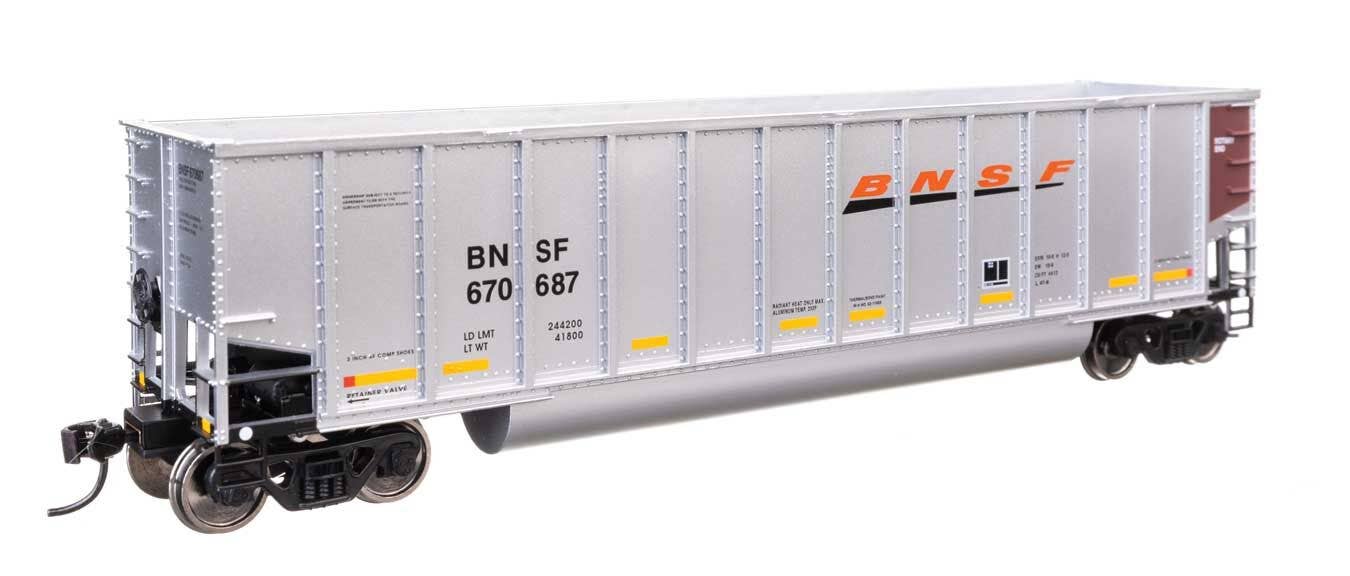Walthers 910-57202 HO BNSF 50' Bethgon Coalporter Gondola Ready to Run #670687