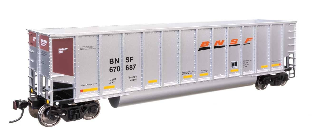 Walthers 910-57202 HO BNSF 50' Bethgon Coalporter Gondola Ready to Run #670687