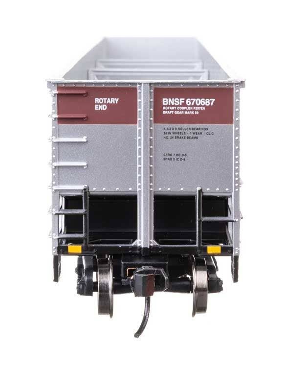 Walthers 910-57202 HO BNSF 50' Bethgon Coalporter Gondola Ready to Run #670687