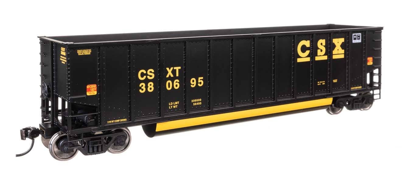Walthers 910-57205 HO CSX 50' Bethgon Coalporter Gondola Ready to Run #380695