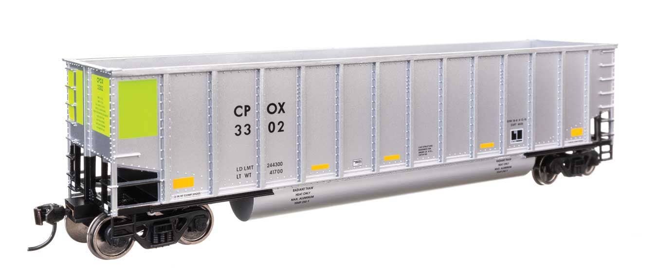 Walthers 910-57206 HO CPOX 50' Bethgon Coalporter Gondola Ready to Run #3302