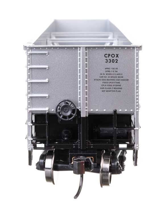 Walthers 910-57206 HO CPOX 50' Bethgon Coalporter Gondola Ready to Run #3302