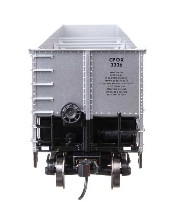 Walthers 910-57208 HO CPOX 50' Bethgon Coalporter Gondola Ready to Run #3336