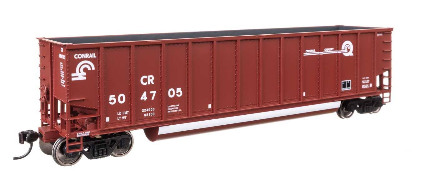 Walthers 910-57210 HO Conrail 50' Bethgon Coalporter Gondola RTR #504705
