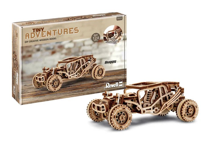 Revell of Germany 00610 1:32 Tiny Adventures - Buggy Wooden Model Kit