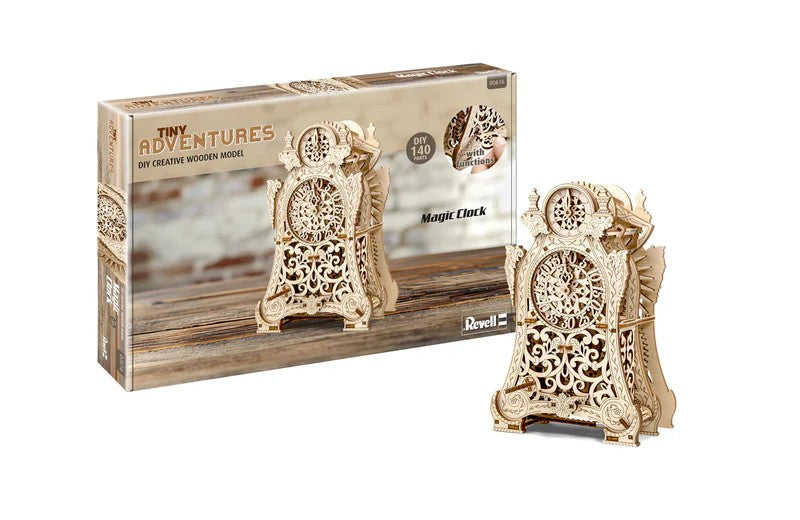 Revell of Germany 00616 Tiny Adventures - Magic Clock Wooden Model Kit