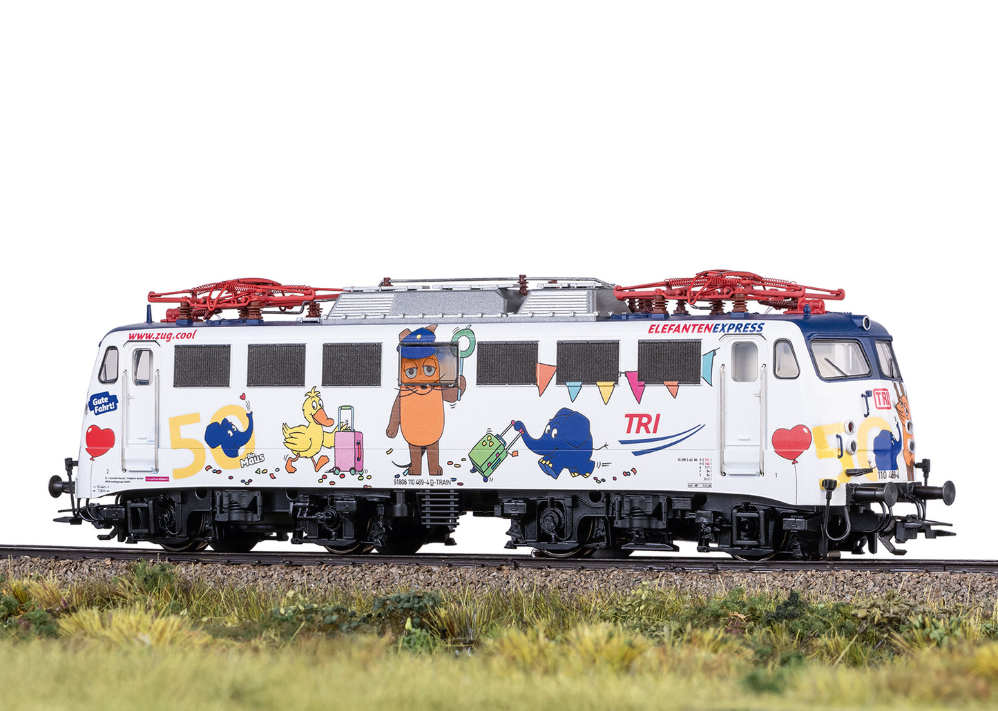 Marklin 39111 HO Train Rental, Inc. Class 110 Electric Locomotive #110 469-4