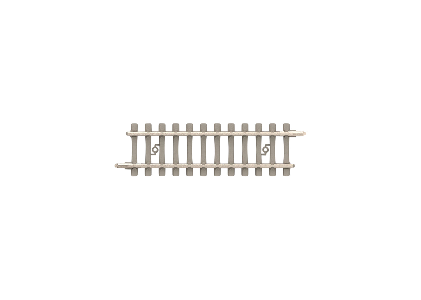 Trix 14507 Minitrix 2" Straight Track with Concrete Ties