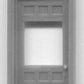 Grandt Line 5197 HO 36"x 84" RGS Style Ophir Depot Style Door (Pack of 4)