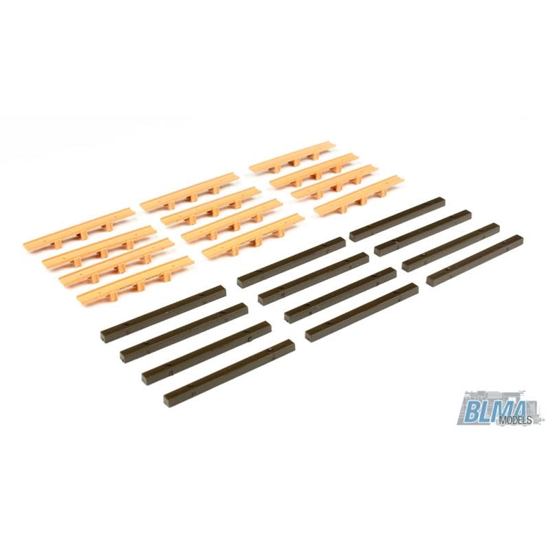 BLMA Models 51999 HO PTTX & JTTX Flat Car Conversion Parts