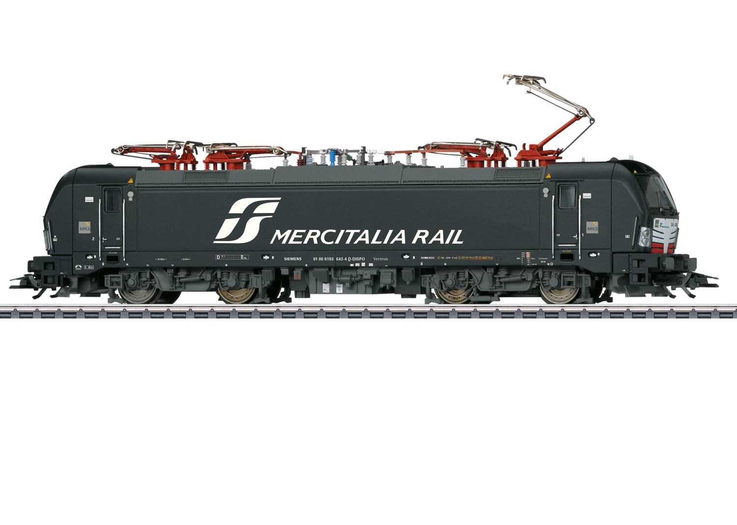 Marklin 39332 HO Mercitalia Rail Class 193 Electric Locomotive #X4 E – 643