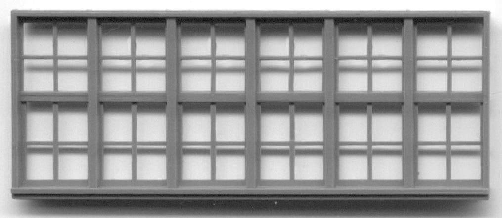 Grandt Line 5210 HO 186" x 70" Double Hung- 48-Pane Windows (Pack of 2)