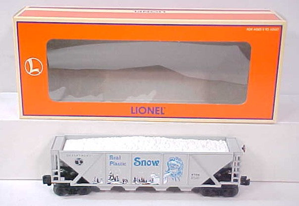 Lionel 6-52199 O Dept. 56 4-Bay Snow Hopper #6756 LN/Box