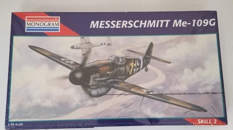 Monogram 5225 Messerschmitt Me-109C Military Aircraft Plane Model Kit
