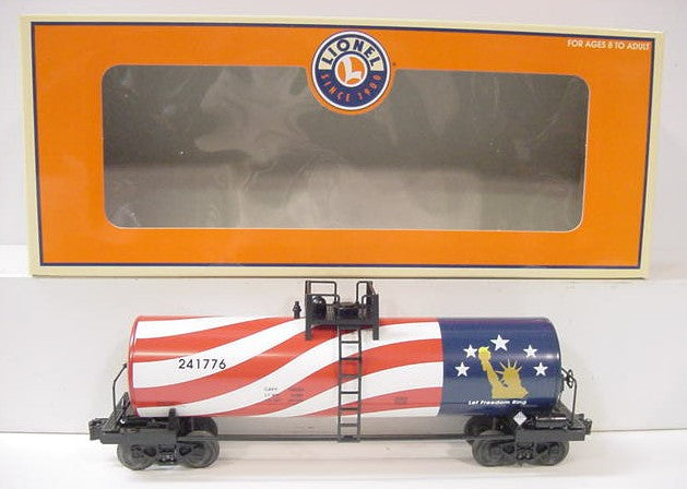 Lionel 6-52309 LOTS 2003 Patriotic Unibody Tank Car LN/Box