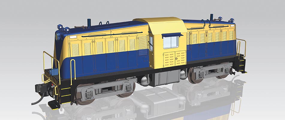 Piko 52937 HO ACL Whitcomb 65-Ton 71 Diesel Locomotive, Non-Sound