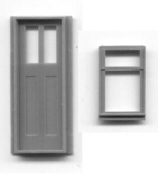 Grandt Line 52 O Colorado & Southern Caboose Window & Door Set