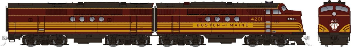 Rapido Trains 053510 HO B&M EMD FT A+B Diesel Loco DC/DCC/Sound #4206A + 4206B