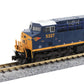 Kato 176-8962-S N Western Maryland CSX ES44AC Diesel Locomotive with Sound #5327