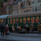 Marklin 42580 HO DR Halberstadt Center Entry Car Passenger Car Set