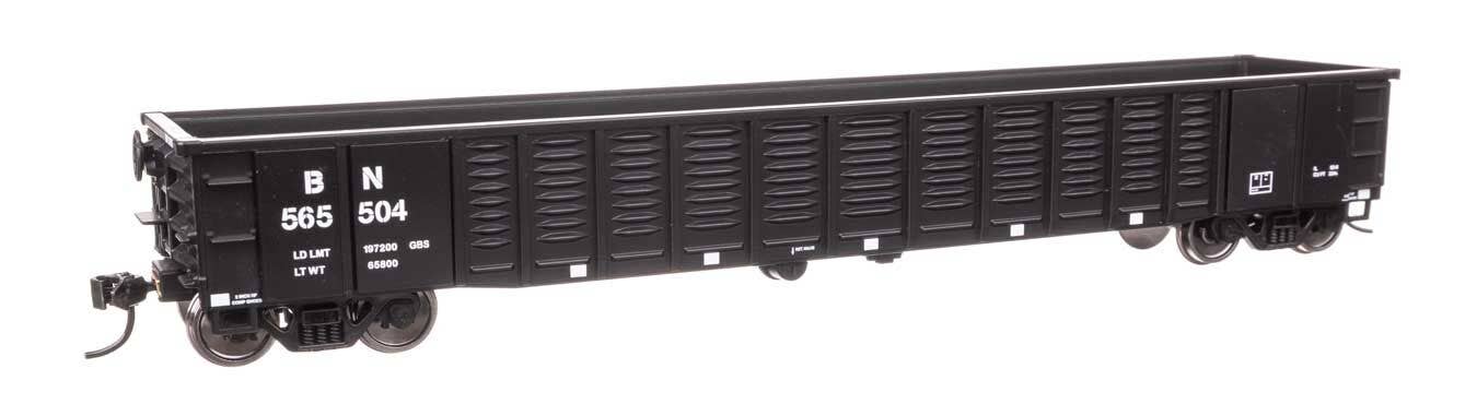 Walthers 910-6076 HO Burlington Northern 53' Corrugated-Side Gondola RTR #565504