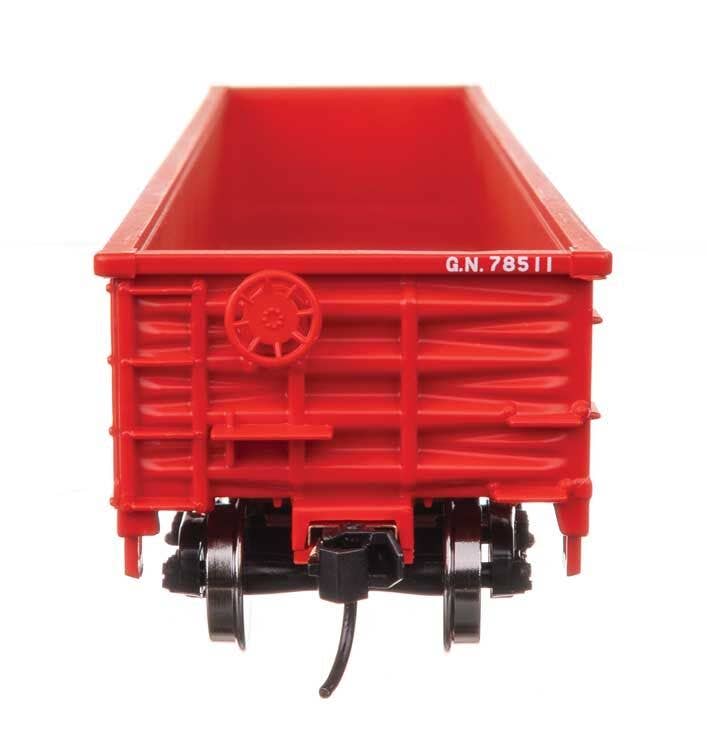 Walthers 910-6080 HO Great Nothern 53' Corrugated-Side Gondola RTR #78511