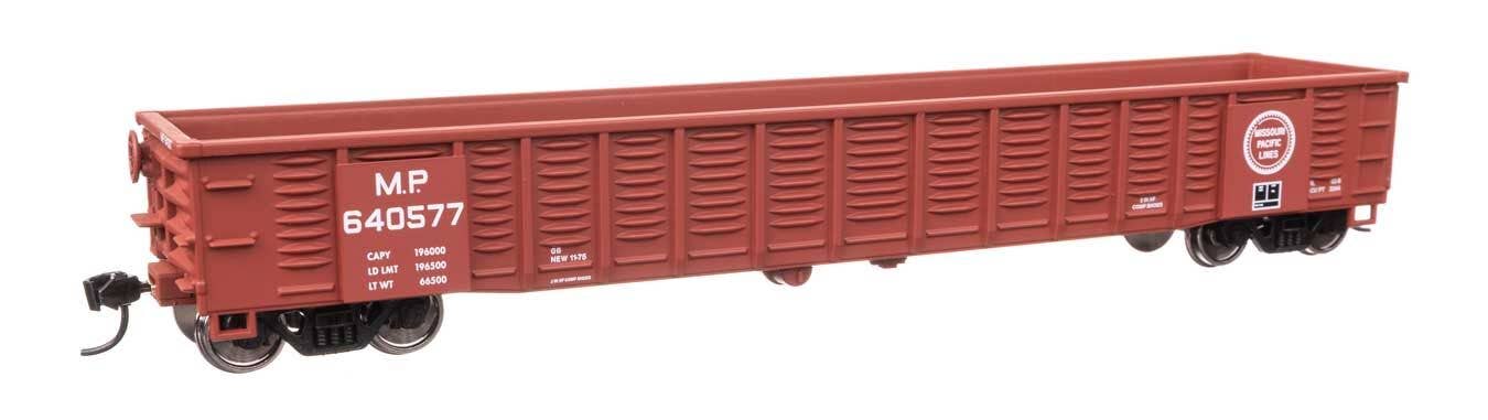 Walthers 910-6082 HO Missouri Pacific 53' Corrugated-Side Gondola RTR #640577