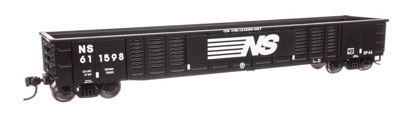Walthers 910-6084 HO Norfolk Southern 53' Corrugated-Side Gondola RTR #611598