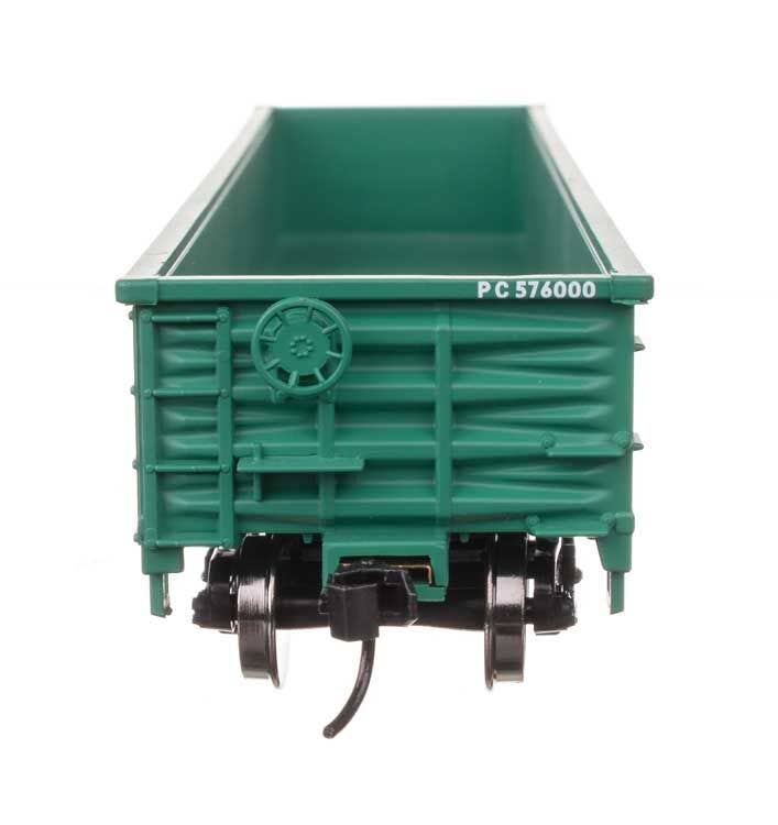 Walthers 910-6087 HO Penn Central 53' Corrugated-Side Gondola RTR #576000