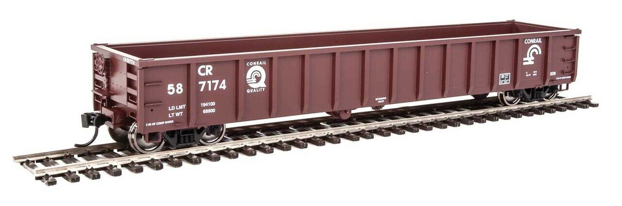 Walthers 910-6240 HO Conrail 53' Railgon Gondola #587174