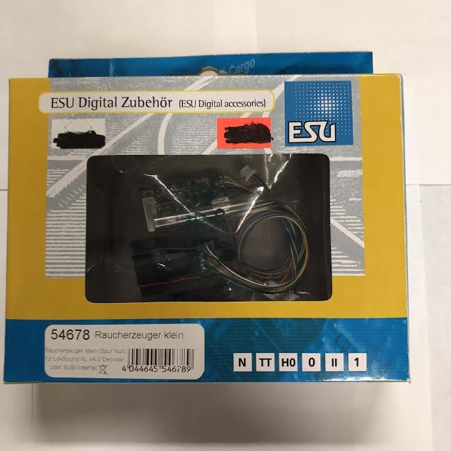 LokSound By ESU 54678 Smoke Unit, Small Size O Gauge