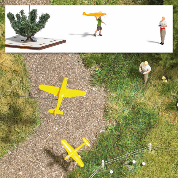 Busch 5487 HO Model Airplane Flight