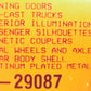 Lionel 6-29086 O Platinum Ghost Clear Shell Madison Passenger Cars (Set of 3) LN/Box