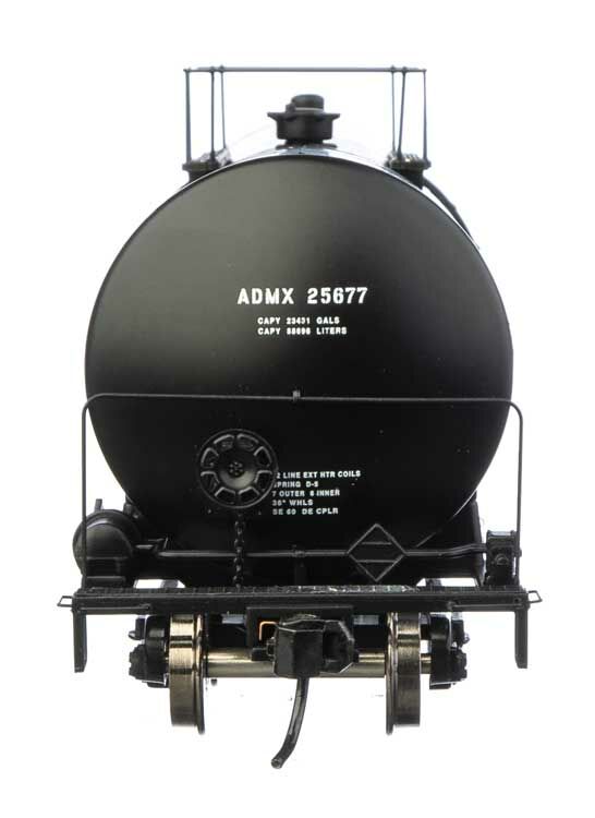 Walthers 920-100246 HO ADM 54' 23,000 Gallon Funnel-Flow Tank Car RTR #25677