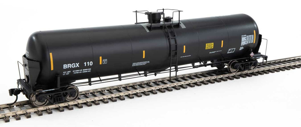Walthers 920-100732 HO BRGX RTR 55' Trinity Modified 30,145-Gallon Tank Car #110