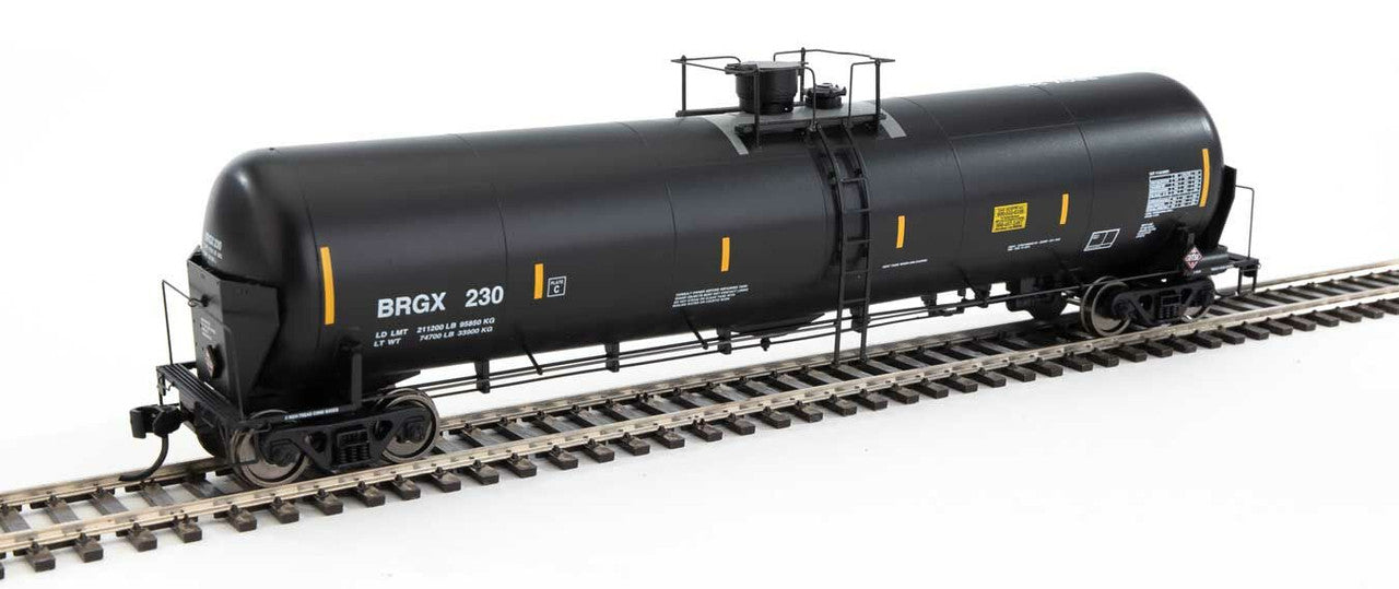 Walthers 920-100733 HO BRGX RTR 55' Trinity Modified 30,145-Gallon Tank Car #230