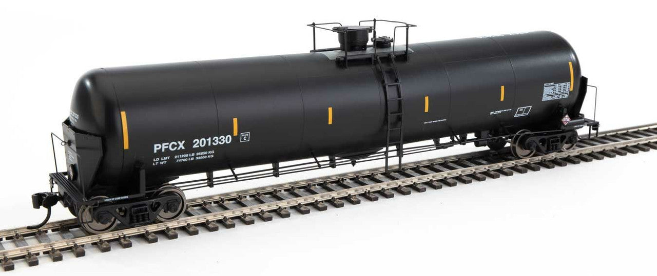 Walthers 920-100744 HO PFCX 55' Trinity Modified 30,145-Gallon Tank Car #201330